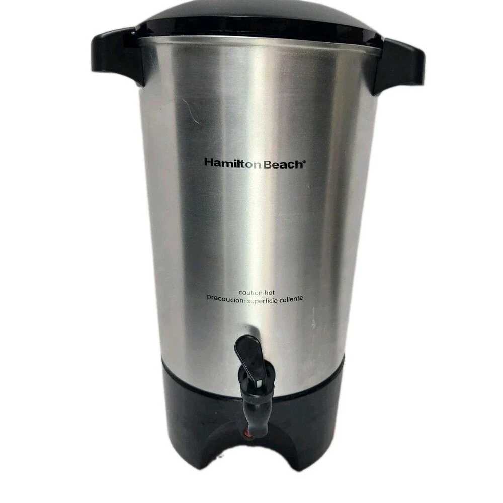 Hamilton Beach Commercial Coffee Urn Percolator 45-Cup Tested Office Events
